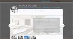 Desktop Screenshot of legacyshading.com